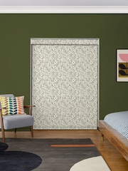 Orla Kiely Vintage Lace Natural Criss-Cross Stem Made to Measure Roller Blind - Image 2 of 6