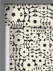 Orla Kiely Vintage Lace Natural Criss-Cross Stem Made to Measure Roller Blind - Image 3 of 6