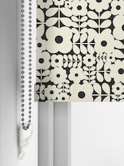 Orla Kiely Vintage Lace Natural Criss-Cross Stem Made to Measure Roller Blind - Image 5 of 6