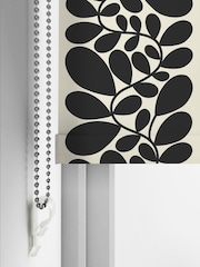Orla Kiely Black Sycamore Stripe Made to Measure Roller Blind - Image 5 of 6