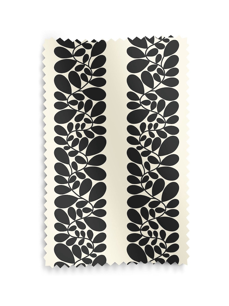 Orla Kiely Black Sycamore Stripe Made to Measure Roller Blind - Image 6 of 6