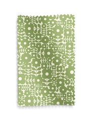 Orla Kiely Basil Green Criss-Cross Stem Made to Measure Roller Blind - Image 6 of 6