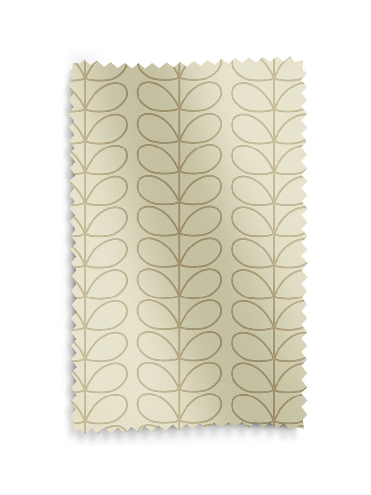 Orla Kiely Natural Linear Stem Made to Measure Curtains - Image 9 of 9