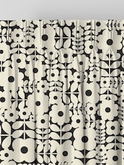 Orla Kiely Vintage Lace Natural Criss-Cross Stem Made to Measure 100% Cotton Curtains - Image 5 of 9