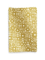 Orla Kiely Sunflower Yellow Criss-cross Stem Made to Measure 100% Cotton Curtains - Image 9 of 9