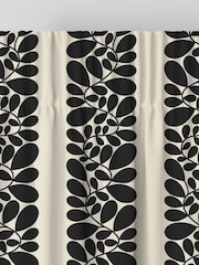Orla Kiely Black Sycamore Stripe Made to Measure Curtains - Image 6 of 9