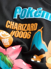 Black Placement Pokémon License Short Sleeve T-Shirt (4-16yrs) - Image 3 of 5