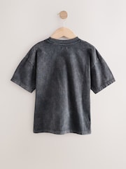 Charcoal Grey Hot Wheels Short Sleeve 100% Cotton T-Shirt (3-16yrs) - Image 2 of 4