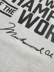 Grey Muhammad Ali T-Shirt (7-16yrs) - Image 5 of 5