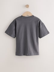 Charcoal Grey Rocky Balboa Short Sleeve 100% Cotton T-Shirt (7-16yrs) - Image 2 of 4