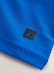 Cobalt Blue Active Short Sleeve Rash Vest - Image 8 of 9