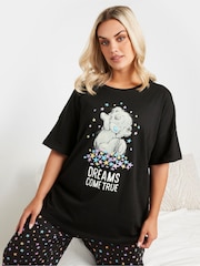 Yours Curve Tatty Teddy Dreams Come True 100% Cotton Pyjamas Set - صورة 2 من 5