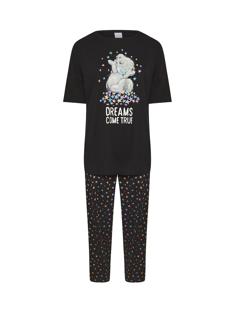 Yours Curve Tatty Teddy Dreams Come True 100% Cotton Pyjamas Set - صورة 5 من 5
