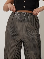 Yours Curve Gold Limited Pleated Trousers - Image 4 of 5