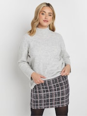 M&Co Boucle Mini Skirt - Image 1 of 5