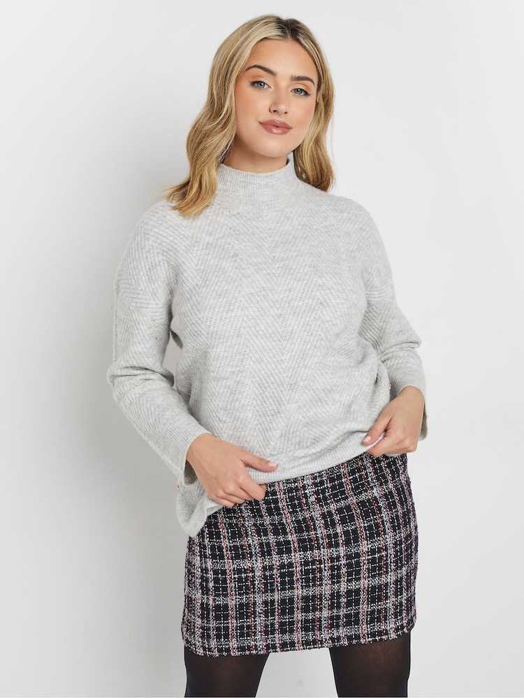 M&Co Boucle Mini Skirt - Image 1 of 5
