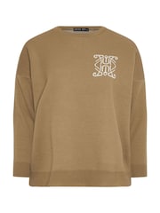 Yours Curve Natural Limited Knitted Jumper - Image 5 of 5