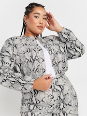 Yours Curve Grey Limited Jacket - Image 2 of 5