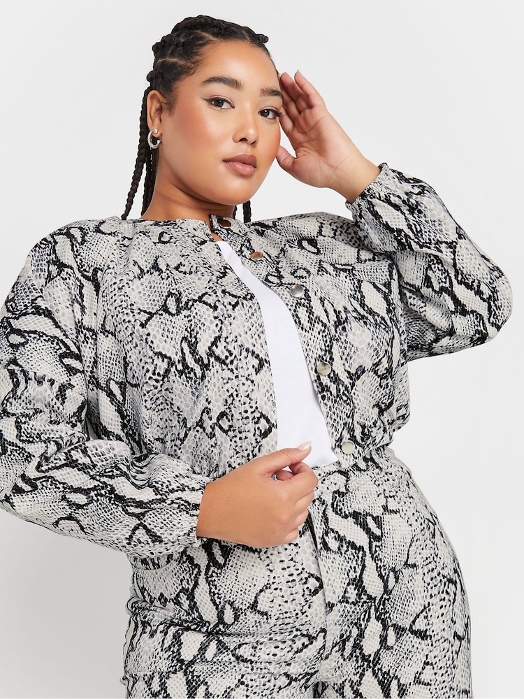 Yours Curve Grey Limited Jacket - Image 2 of 5