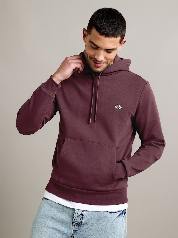 Sudadera de algodón con capucha y logo de Lacoste - Imagen 1 de 4
