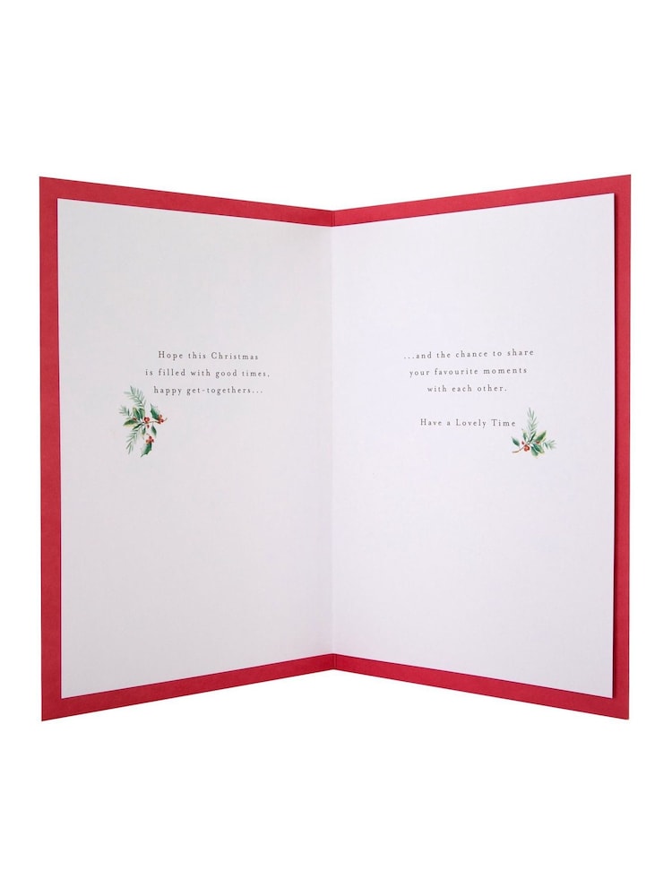 Hallmark Blue Mulled Wine Christmas Card To Both - Image 4 of 4