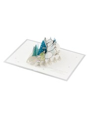 Hallmark White 3D Pop Up The Mandalorian Design Christmas Card - Image 2 of 4