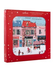 Hallmark 16 Piece White Christmas Cards in 2 Snowy Scene Designs - Image 2 of 4