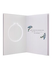 Hallmark Red Keepsake Bauble Design Christmas Card for Dad - Image 4 of 4