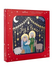 Hallmark Blue 16 Pack Christmas Cards in 2 Festive Designs - Image 2 of 4