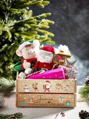 Personalised Christmas Eve Crate Box by Loveabode - Image 3 of 4