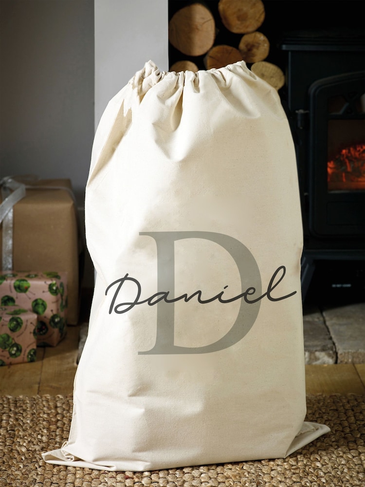 Personalised Initial & Name Sack by Loveabode - Image 2 of 4