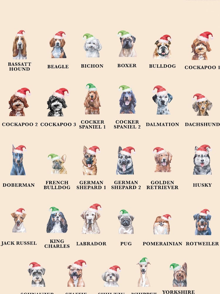 Personalised Dog Bread Christmas Sacks by Loveabode - Image 4 of 4