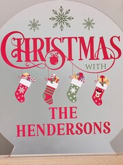 Personalised Xmas Stocking Night Light by Loveabode - Image 4 of 4