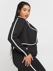 Yours Curve Black Limited Tapered Blazer - Image 4 of 5