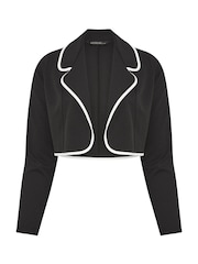 Yours Curve Black Limited Tapered Blazer - Image 5 of 5