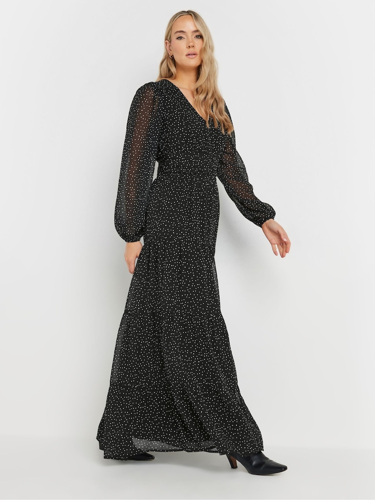 Шифоновое многоярусное платье макси Long Tall Sally - Image 1 of 5