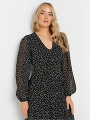 Шифоновое многоярусное платье макси Long Tall Sally - Image 4 of 5