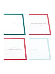 Hallmark White Pack of 4 3D Pop Up Festive Christmas Cards - Image 4 of 4