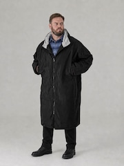 D555 Webber Sherpa астарлы душқа төзімді ауыстыратын халат - 6суретінің 1 суреті