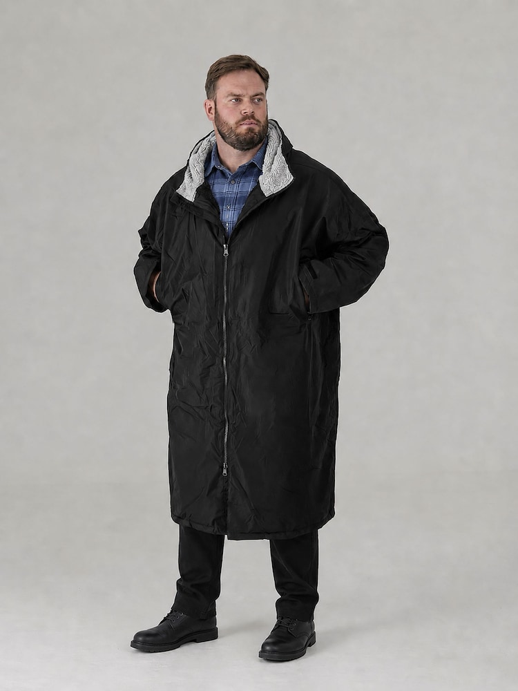 D555 Webber Sherpa астарлы душқа төзімді ауыстыратын халат - 6суретінің 1 суреті
