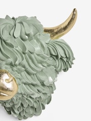Sage Green Hamish The Highland Cow Wall Plaque - Image 5 of 5