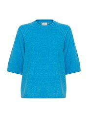 Kaffe Loose Fit KAsylvie Half Sleeves Pullover Jumper - Image 4 of 5