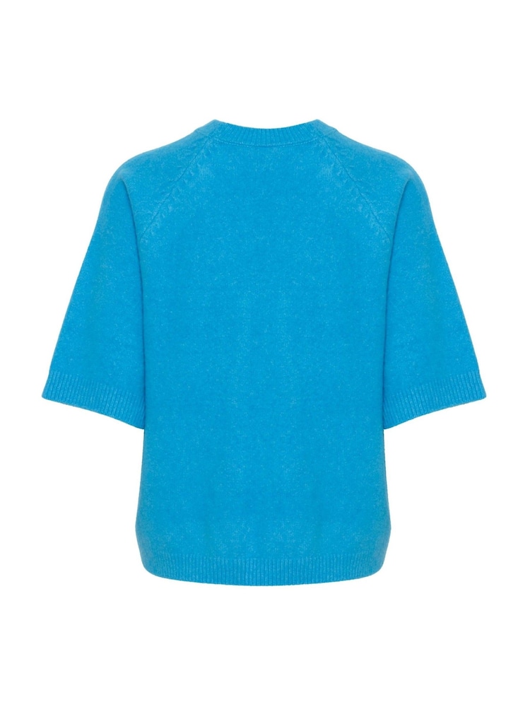 Kaffe Loose Fit KAsylvie Half Sleeves Pullover Jumper - Image 5 of 5