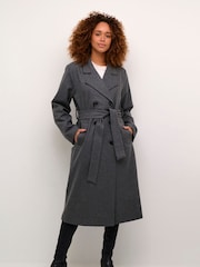 Kaffe Casual Fit Fanny Double Breasted Coat - Image 1 of 5