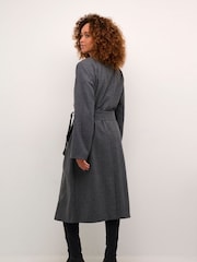 Kaffe Casual Fit Fanny Double Breasted Coat - Image 2 of 5