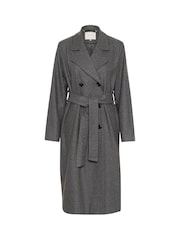 Kaffe Casual Fit Fanny Double Breasted Coat - Image 4 of 5