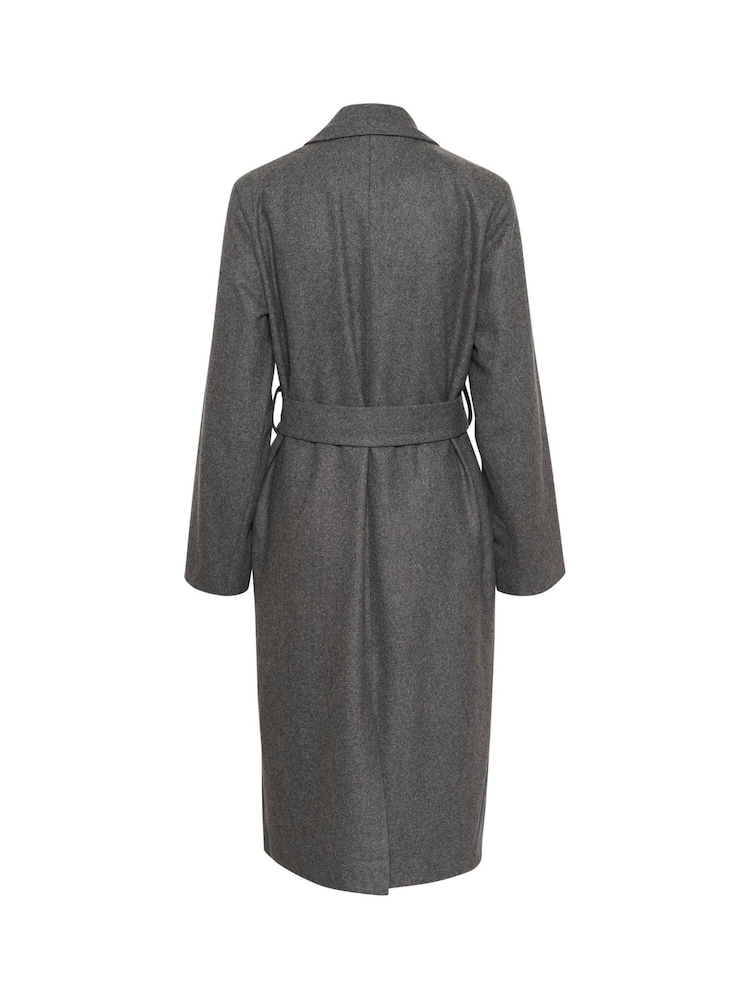 Kaffe Casual Fit Fanny Double Breasted Coat - Image 5 of 5