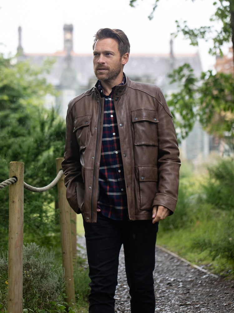 Lakeland Leather Brown Strickton Jacket - Image 2 of 7
