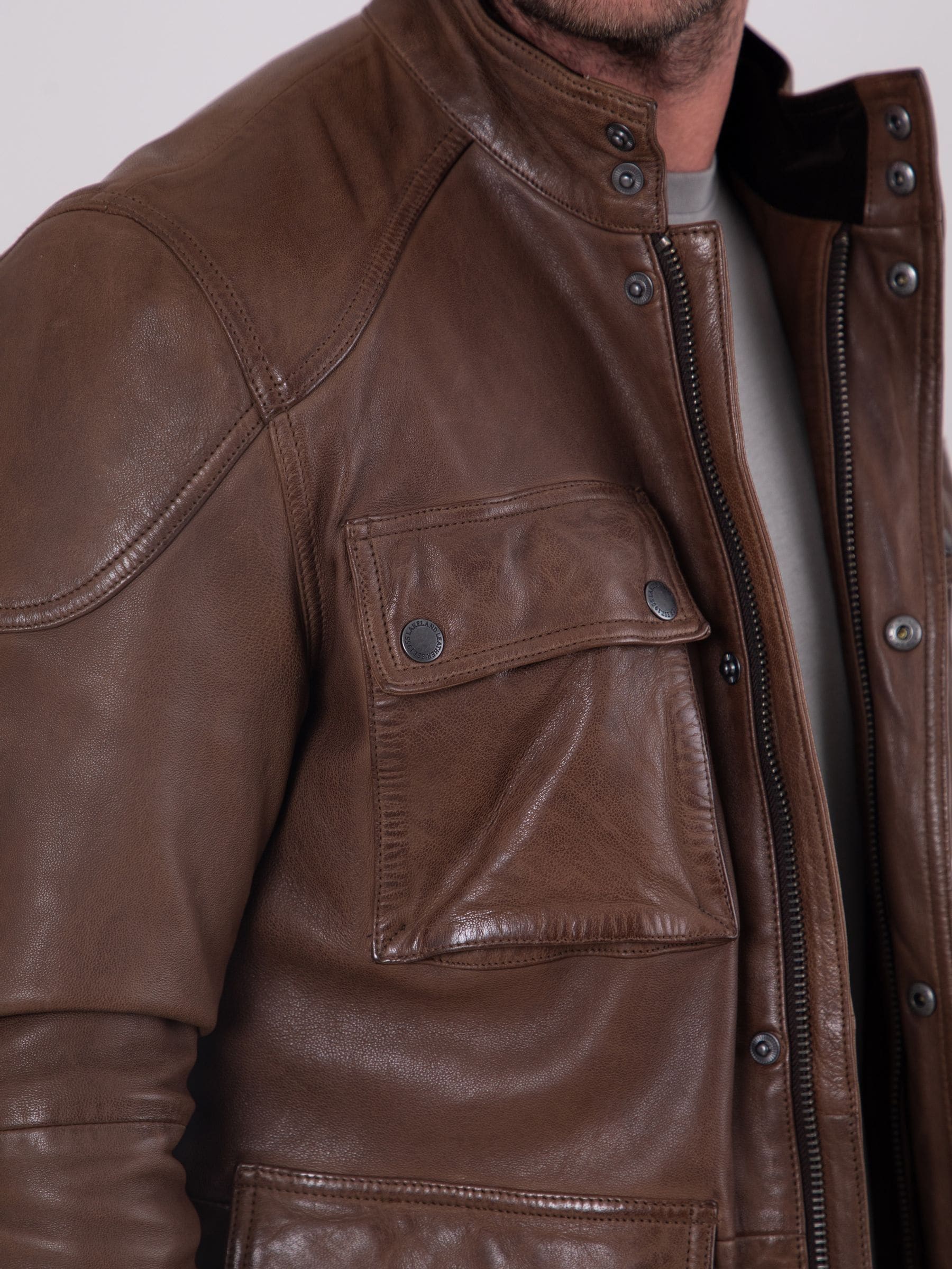 新品NKNIT synthetic leather jacket BROWN 0 Brooklyn Faux Leather Fitted Jacket - Brown | Fashion Nova