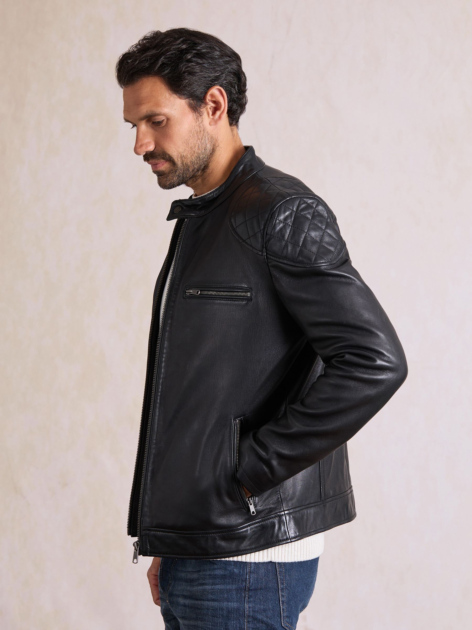 Buy Lakeland Leather Black Stonecroft Jacket from Next USA